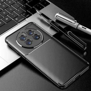For Huawei Mate 50 Carbon Fiber Texture Fine Hole TPU Phone Case(Black)