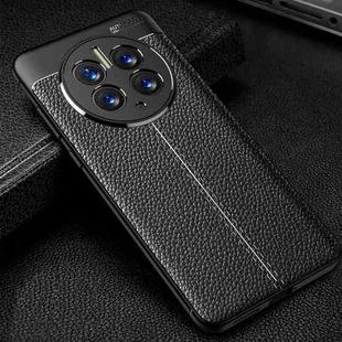 For Huawei Mate 50 Pro Litchi Texture TPU Phone Case(Black)
