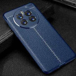 For Huawei Mate 50 Litchi Texture TPU Phone Case(Blue)