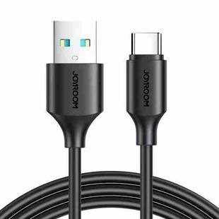 JOYROOM S-UC027A9 3A USB to USB-C/Type-C Fast Charging Data Cable, Length: 2m(Black)