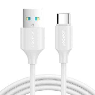 JOYROOM S-UC027A9 3A USB to USB-C/Type-C Fast Charging Data Cable, Length:1m(White)