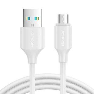 JOYROOM S-UM018A9 2.4A USB to Micro USB Fast Charging Data Cable, Length:2m(White)
