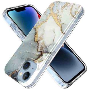For iPhone 14 Plus Marble Pattern IMD Phone Case(P-GWL10039)