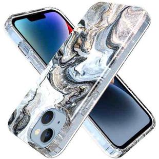 For iPhone 14 Plus Marble Pattern IMD Phone Case(P-GWL10084)
