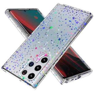 For Samsung Galaxy S22 Ultra 5G Laser IMD Phone Case(GWL041BL Star)