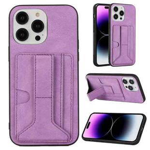 For iPhone 14 Pro Dream PU+TPU Four-corner Shockproof Phone Case(Purple)