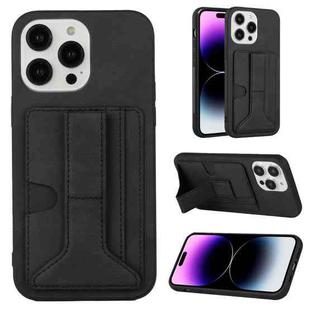 For iPhone 14 Pro Max Dream PU+TPU Four-corner Shockproof Phone Case(Black)