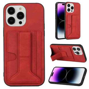 For iPhone 14 Pro Max Dream PU+TPU Four-corner Shockproof Phone Case(Red)