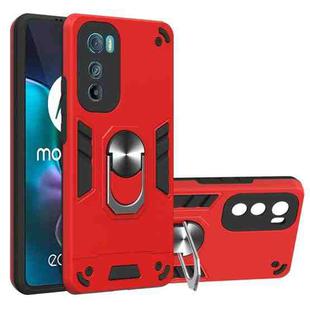 For Motorola Moto Edge 30 2 in 1 Armour Series PC + TPU Protective Phone Case(Red)