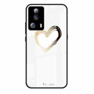 For Xiaomi Civi 2 Colorful Painted Glass Phone Case(Golden Love)