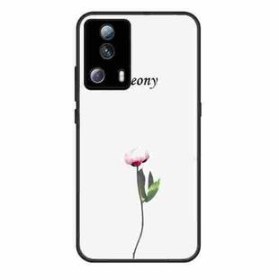 For Xiaomi Civi 2 Colorful Painted Glass Phone Case(A Flower)