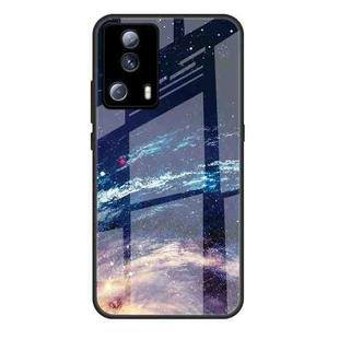 For Xiaomi Civi 2 Colorful Painted Glass Phone Case(Starry Sky)