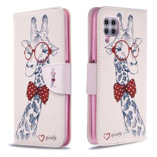 For Huawei P40 Lite Colored Drawing Pattern Horizontal Flip Leather Case with Holder & Card Slots & Wallet(Deer)