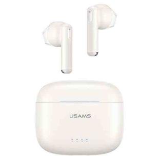 USAMS US14 ENC Dual Microphone Noise Cancelling TWS Wireless Bluetooth Earphone(Beige)