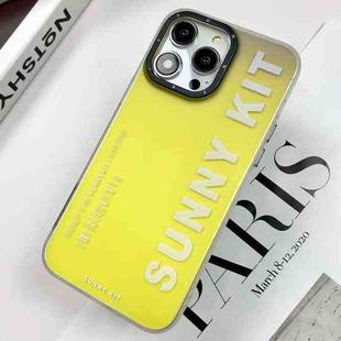 For iPhone 14 Pro Dreamland PC Phone Case(Yellow)