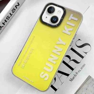 For iPhone 14 Plus Dreamland PC Phone Case(Yellow)