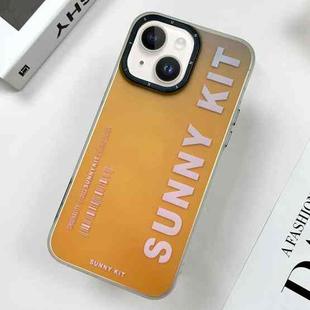 For iPhone 14 Plus Dreamland PC Phone Case(Orange)