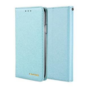 For iPhone 11 Pro CMai2 Silk Texture Horizontal Flip Leather Case with Holder & Card Slots & Photo Frame & Wallet(Mint Green)