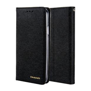 For iPhone 11 Pro Max CMai2 Silk Texture Horizontal Flip Leather Case with Holder & Card Slots & Photo Frame & Wallet(Black)