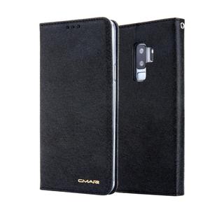 For Galaxy S9 CMai2 Silk Texture Horizontal Flip Leather Case with Holder & Card Slots & Photo Frame & Wallet(Black)