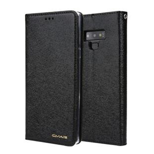 For Galaxy Note 9 CMai2 Silk Texture Horizontal Flip Leather Case with Holder & Card Slots & Photo Frame & Wallet(Black)