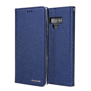 For Galaxy Note 9 CMai2 Silk Texture Horizontal Flip Leather Case with Holder & Card Slots & Photo Frame & Wallet(Royal Blue)