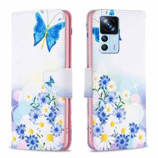 For Xiaomi 12T / 12T Pro / Redmi K50 Ultra Drawing Pattern Leather Phone Case(Butterfly Love)