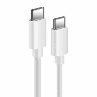 For Huawei MateBook Laptop Fast Charging Cable 65W Dual Type-C Interface Charging Data Cable Length:1m