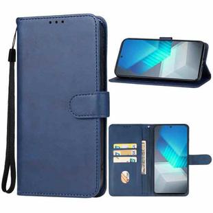 For vivo iQOO Neo7 / Neo7 SE Leather Phone Case(Blue)