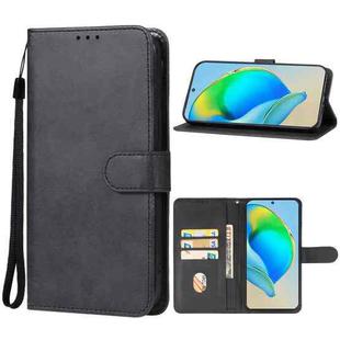 For ZTE Axon 40 SE Leather Phone Case(Black)