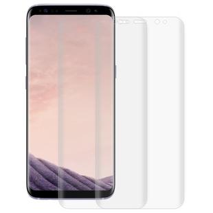 For Galaxy S8 2 PCS 3D Curved Full Cover Soft PET Film Screen Protector