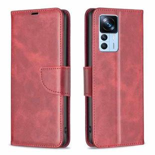 For Xiaomi 12T / 12T Pro / Redmi K50 Ultra Lambskin Texture Leather Phone Case(Red)