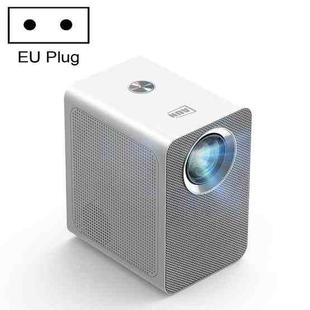 AUN ET50 4 inch 180 Lumens 1920x1080P Smart LED Mini Projector, Plug Type:EU Plug(White)