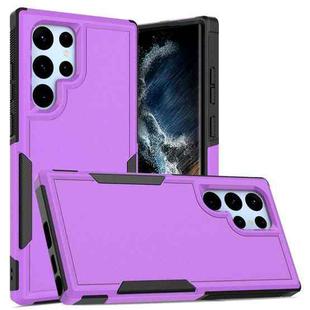 For Samsung Galaxy S22 Ultra 5G 2 in 1 PC + TPU Phone Case(Purple)