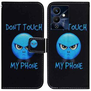 For Infinix Note 12 Pro 5G Coloured Drawing Horizontal Flip Leather Phone Case(Anger)