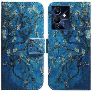 For Infinix Note 12 Pro 5G Coloured Drawing Horizontal Flip Leather Phone Case(Apricot Flower)
