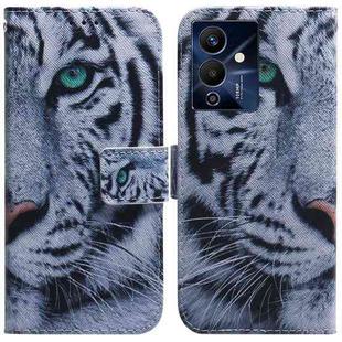 For Infinix Note 12 Pro 5G Coloured Drawing Horizontal Flip Leather Phone Case(Tiger)