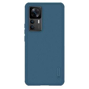 For Xiaomi 12T/Redmi K50 Ultra NILLKIN Frosted Shield Pro PC + TPU Phone Case(Blue)