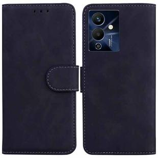 For Infinix Note 12 Pro 5G Skin Feel Pure Color Flip Leather Phone Case(Black)