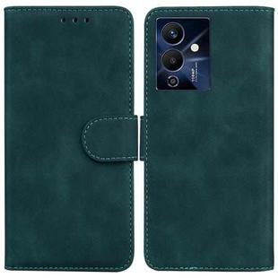 For Infinix Note 12 Pro 5G Skin Feel Pure Color Flip Leather Phone Case(Green)