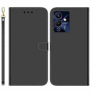 For Infinix Note 12 Pro 5G Imitated Mirror Surface Leather Phone Case(Black)