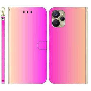 For Realme 9i 5G Imitated Mirror Surface Leather Phone Case(Gradient Color)