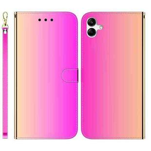 For Samsung Galaxy A04/M13 5G Imitated Mirror Surface Leather Phone Case(Gradient Color)