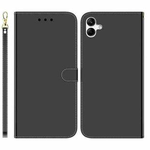 For Samsung Galaxy A04/M13 5G Imitated Mirror Surface Leather Phone Case(Black)