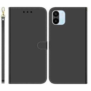 For Xiaomi Redmi A1 Imitated Mirror Surface Leather Phone Case(Black)