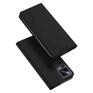 For Xiaomi 12T / 12T Pro DUX DUCIS Skin Pro Series Flip Leather Phone Case(Black)