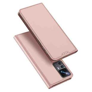 For Xiaomi 12T / 12T Pro DUX DUCIS Skin Pro Series Flip Leather Phone Case(Rose Gold)