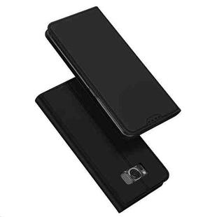 For Samsung Galaxy S8 DUX DUCIS Skin Pro Series Flip Leather Phone Case(Black)