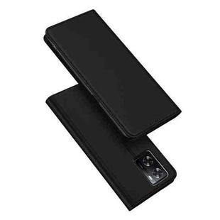 For OPPO A57 4G / A57s / A57e / A77 4G DUX DUCIS Skin Pro Series Flip Leather Phone Case(Black)
