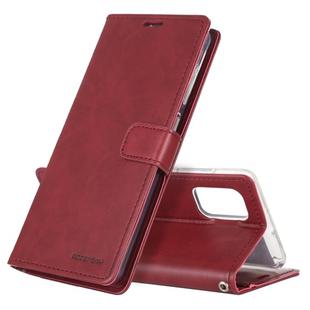 For Galaxy S20 Ultra GOOSPERY BLUE MOON DIARY Crazy Horse Texture Horizontal Flip Leather Case With Bracket & Card Slot & Wallet(Wine Red)